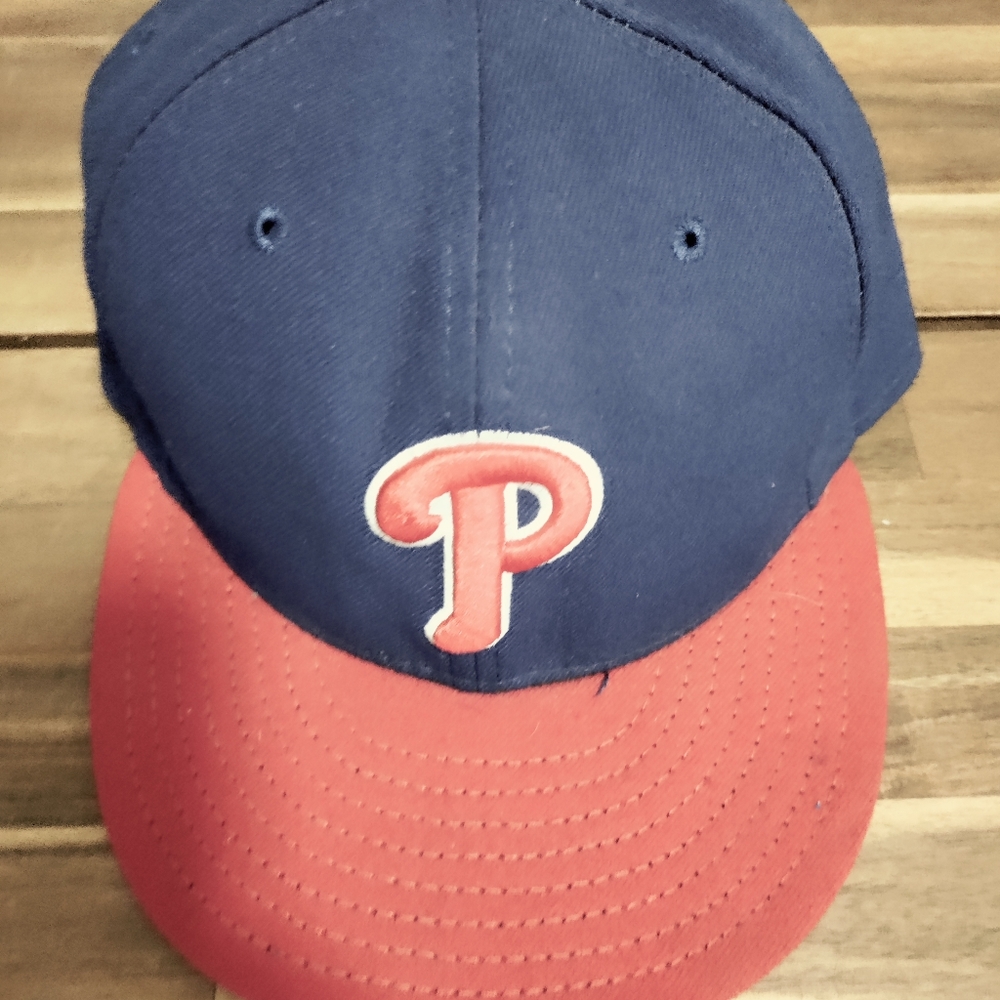 New Era 7 5/8 blue/red